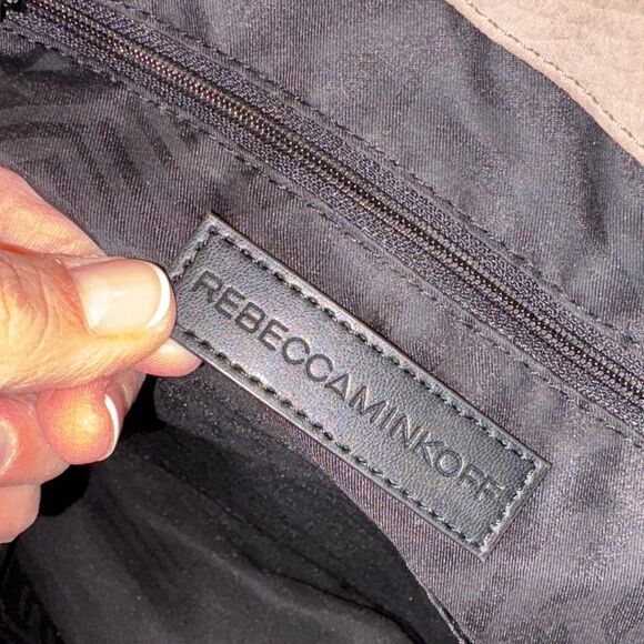 Rebecca Minkoff Bag Purse Handbag Leather Boho Nubuck Tote Bag Pocketbook - Picture 16 of 16